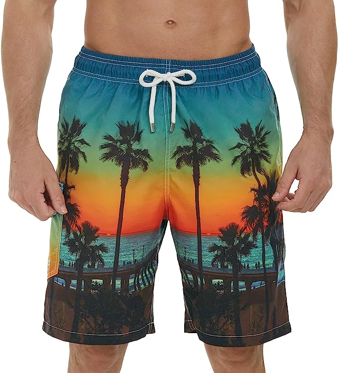 Mens Recycled Swim Trunks