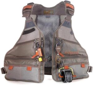 Recycling fabric fishing vest