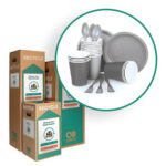 Recycling biodegradable plastic