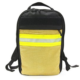 recycled firehose backpack